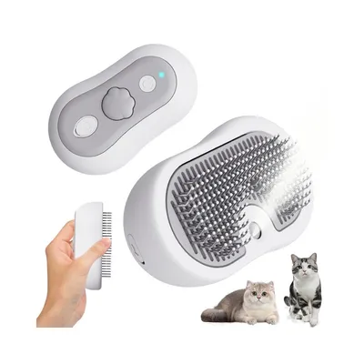 Zoomtopia Brosse vapeur pour poils de chat