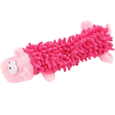 Pawzy Jouet en Peluche Cochon pour Chien - Antistress et Résistant
