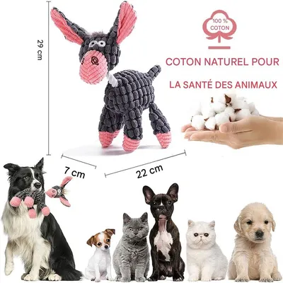 Pawzy Jouet en peluche pour chien