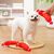 Pawzy Jouet couineur "Hot Dog" pour chien/chat - Durable et interactif