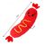 Pawzy Jouet couineur "Hot Dog" pour chien/chat - Durable et interactif