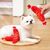 Pawzy Jouet couineur "Hot Dog" pour chien/chat - Durable et interactif