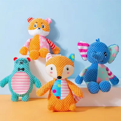 Pawzy Jouets en peluche pour chiens