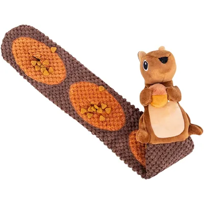 Pawzy Jouet écureuil couineur pour chien