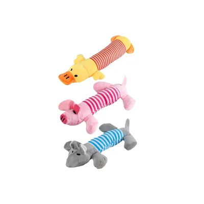Pawzy 3 peluches couineuses pour chien
