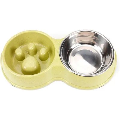 Zoomtopia Comedero de alimentación lenta para perros y gatos