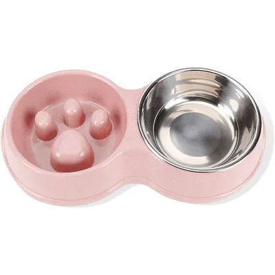 Zoomtopia Comedero de alimentación lenta para perros y gatos