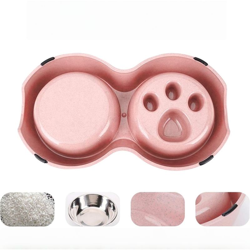 Zoomtopia Bol anti-glouton pour chien et chat