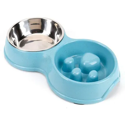 Zoomtopia Comedero de alimentación lenta para perros y gatos