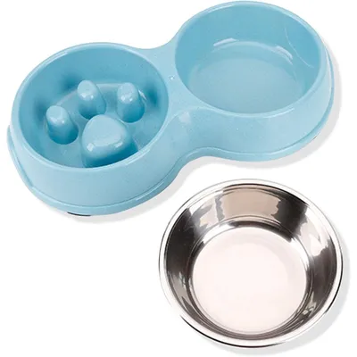 Zoomtopia Bol anti-glouton pour chien et chat