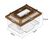 Pawzy Aquarium Transparent pour Tortue avec Plateforme et Couvercle