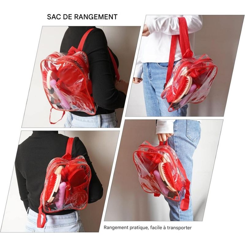 ZooVenture Kit de toilettage complet pour chevaux