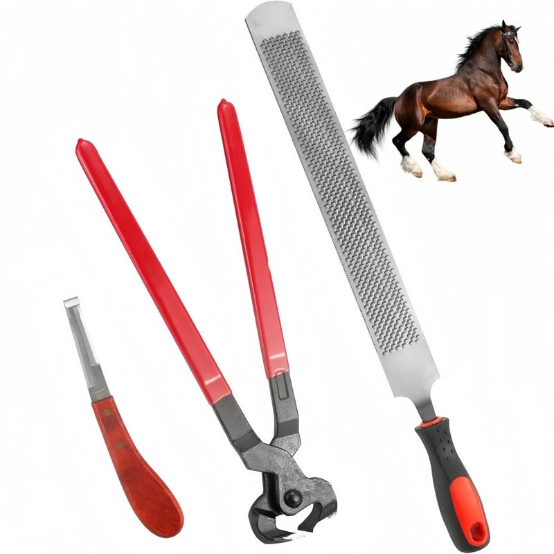 ZooVenture Ensemble de soins des sabots pour chevaux