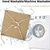 Pawzy Hamac en lin rose pour chat - Lavable