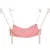 Pawzy Hamac en lin rose pour chat - Lavable Pawzy Hamac en lin rose pour chat - Lavable