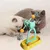 Pawzy Moulin à vent interactif pour chat