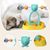 Pawzy Moulin à vent interactif pour chat