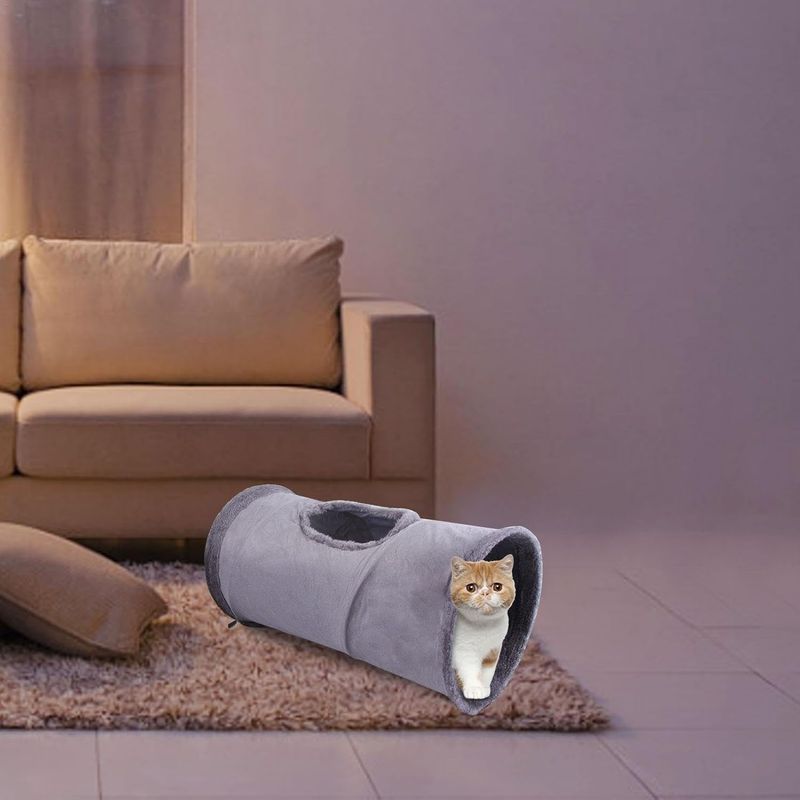 Pawzy Tunnel interactif pour chat avec balle