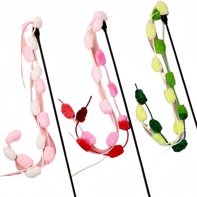 Pawzy 3 jouets colorés aléatoires pour chat