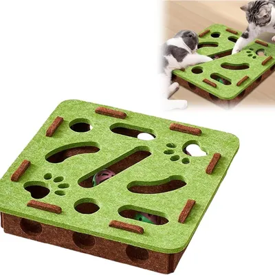 Pawzy Distributeur de friandises intelligent pour animaux - Jeu anti-ennui