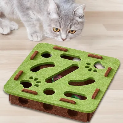 Pawzy Distributeur de friandises intelligent pour animaux - Jeu anti-ennui