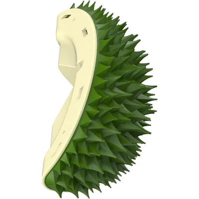 Pawzy Brosse de massage murale autonome pour chat Pawzy Brosse de massage murale autonome pour chat