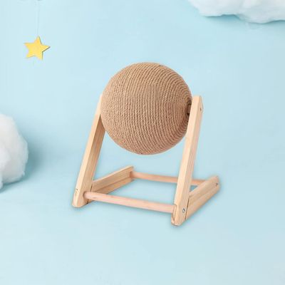 Pawzy Balle en sisal pour chat – Jouet naturel à gratter