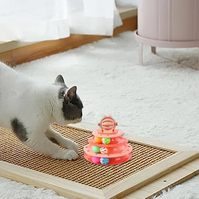 Pawzy Tour à boules interactive pour chats