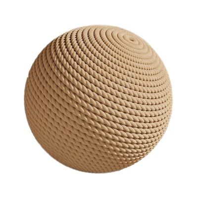 Pawzy Geflochtener Kratzball (8 cm) – Katzenspielzeug
