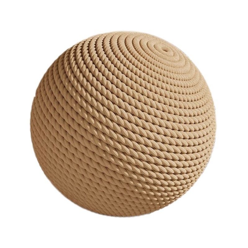 Pawzy Geflochtener Kratzball (8 cm) – Katzenspielzeug