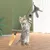 Pawzy Jouet à plume sur tige pour chat