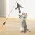 Pawzy Jouet à plume sur tige pour chat
