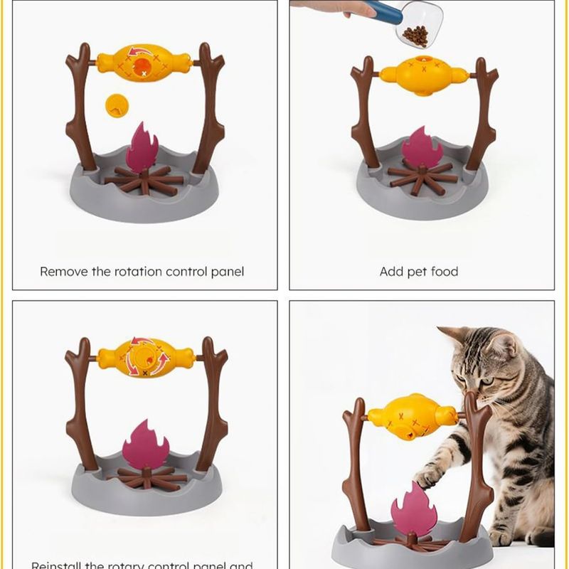 Pawzy Dispenser interactif pour chat