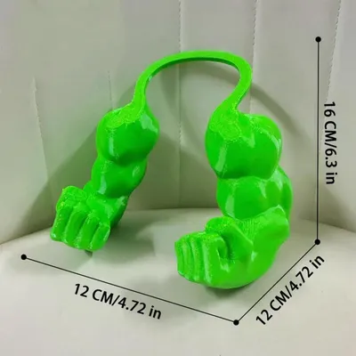 Pawzy Déguisement "Muscles" 4D pour Chat