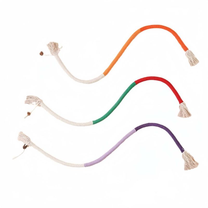 Pawzy 3 Corde à Mâcher pour Chats - Jouet Dentaire