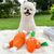 Pawzy Jouet couineur à mâcher en peluche pour chien et chat