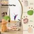 Pawzy Arbre à chat champignon interactif