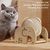 Pawzy Grattoir en sisal style lapin pour chat