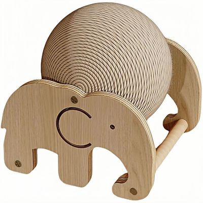 Pawzy Grattoir en sisal style lapin pour chat