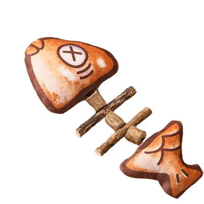 Pawzy Jouet en forme de poisson pour chat