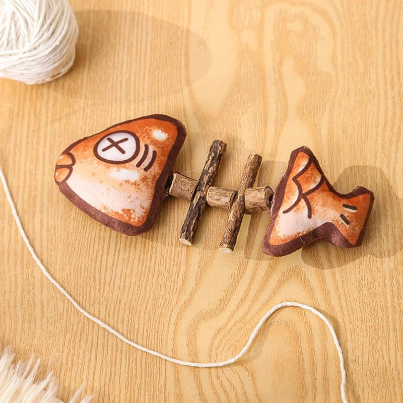 Pawzy Jouet en forme de poisson pour chat