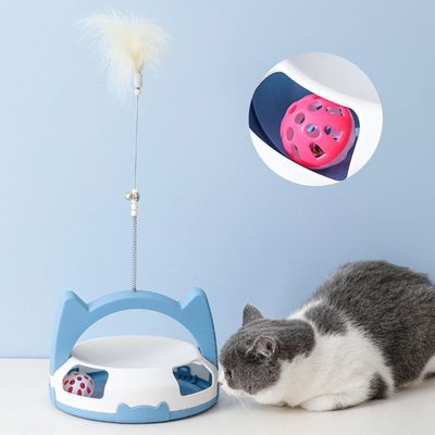 Pawzy Circuit ludique pour chat d'intérieur
