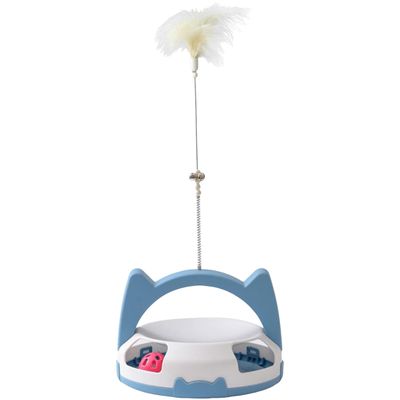 Pawzy Circuit ludique pour chat d'intérieur