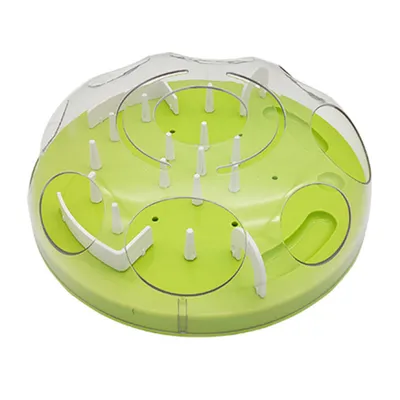 Pawzy Puzzle alimentaire pour chat - Labyrinthe à croquettes Pawzy Puzzle alimentaire pour chat - Labyrinthe à croquettes