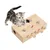 Pawzy Jouet interactif 3 en 1 pour chat en bois