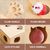Pawzy Jouet interactif 3 en 1 pour chat en bois