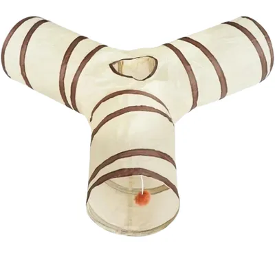 Pawzy Tunnel chat Y : Pliable, interactif, jeu intérieur (Y Way) Pawzy Tunnel chat Y : Pliable, interactif, jeu intérieur (Y Way)