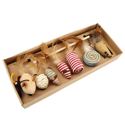 Pawzy Kit 7 jouets interactifs pour chats
