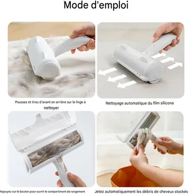 Pawzy Épilateur multifonctionnel pour animaux de compagnie