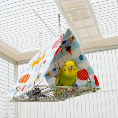 Zoomtopia Volière suspendue et ventilée pour oiseaux